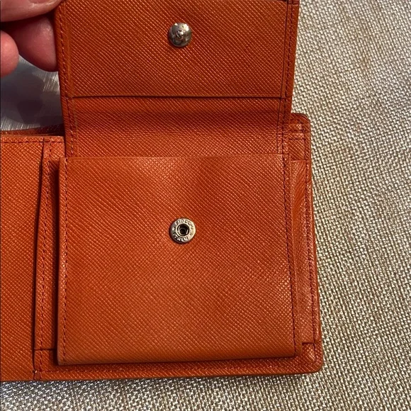 Burberry Checkered Canvas and Leather Wallet - Picture 8 of 17